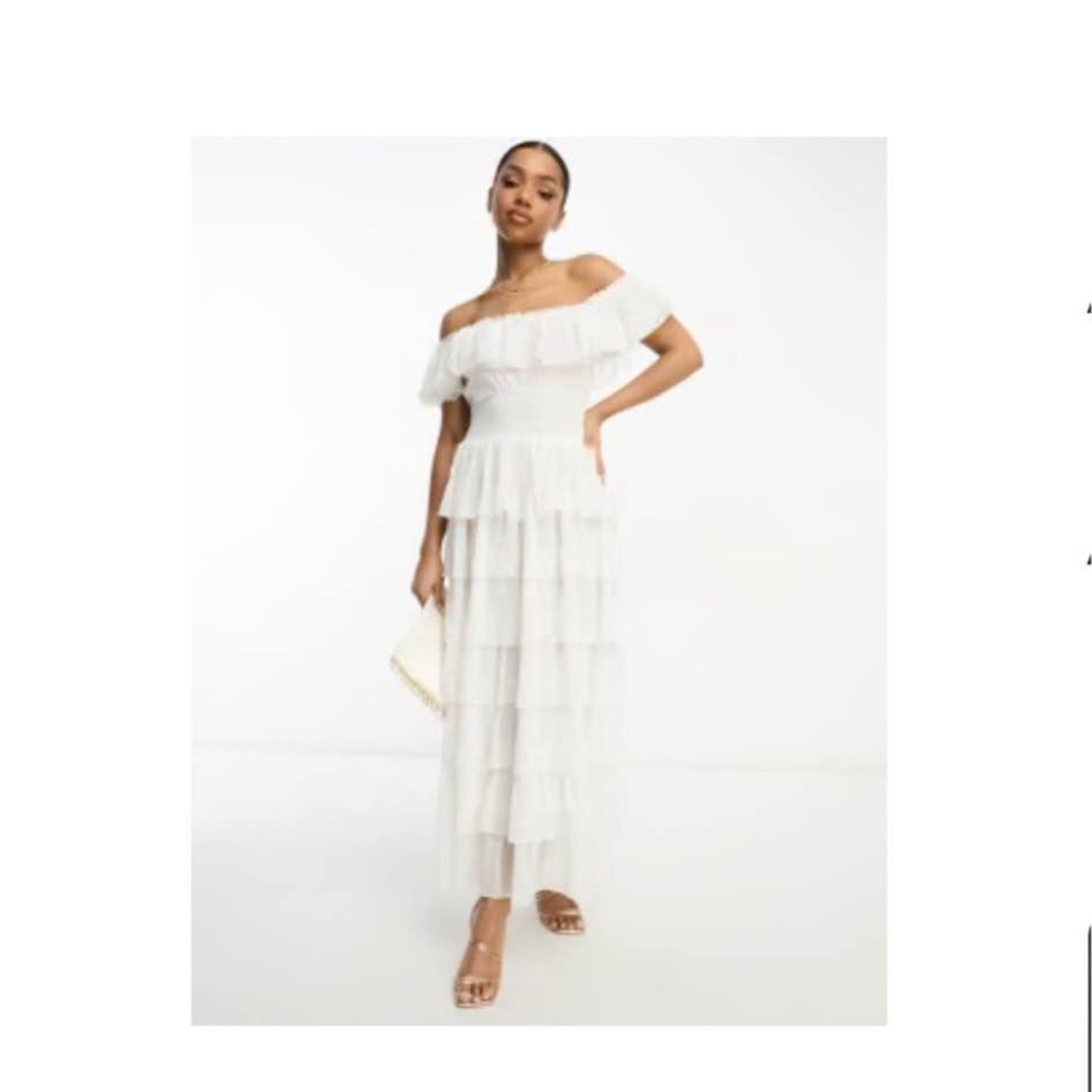 Beautifull White dress from Asos - Picture 3 of 4